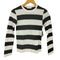 マディソンブルー MADISONBLUE CREW NECK L/S PO WIDE BORDER レディース import:XS